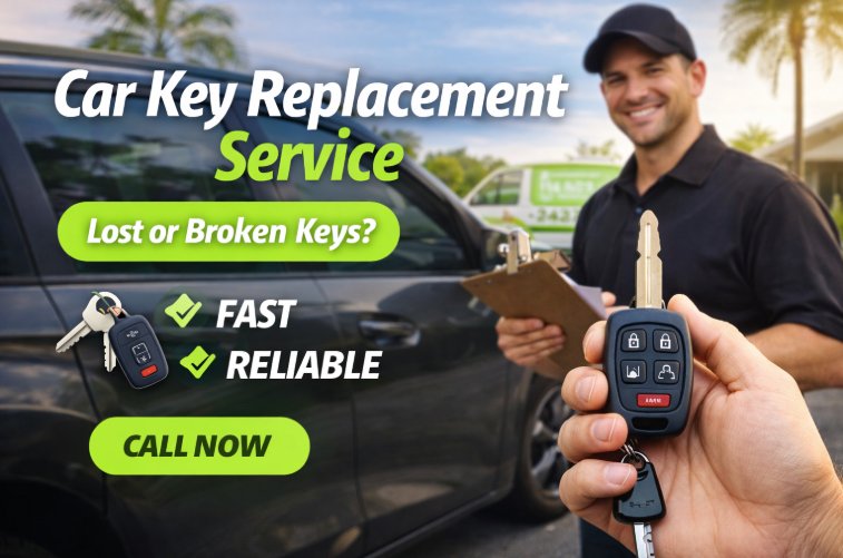 Car Key Replacement Service in Palm Springs FL